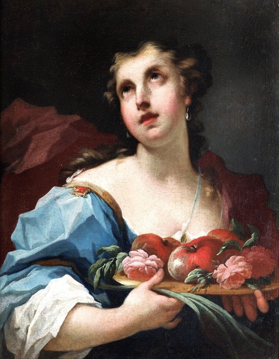 Giovanni Antonio Pellegrini (1675-1741) - Conferma da D. Succi - Santa Dorotea