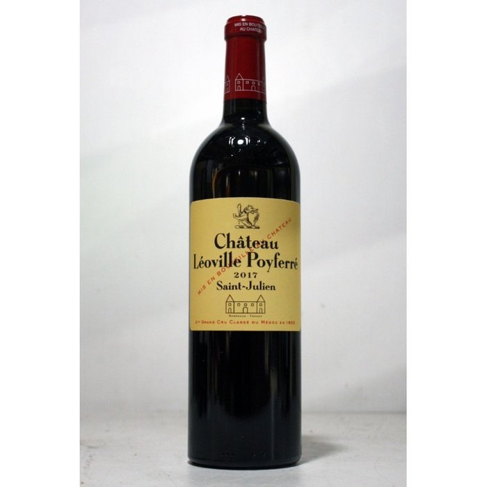 2017 Chateau Leoville Poyferre - 聖朱利安 2ème Grand Cru Classé - 1 Bottle (0.75L)