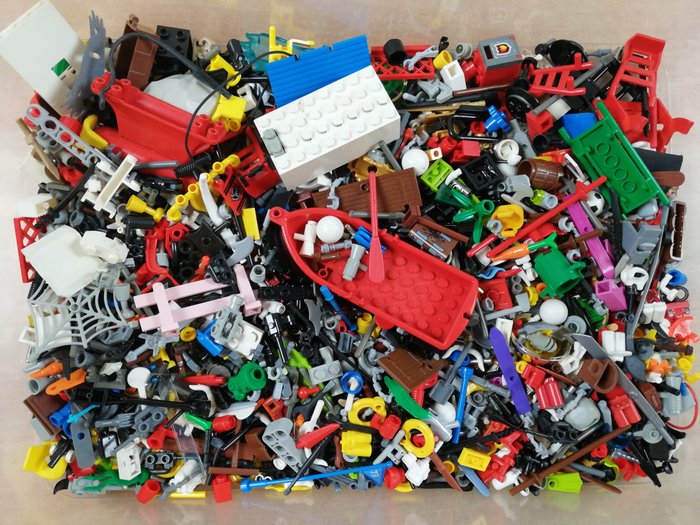 Lego – geen serie – Partij van 1000 accessoires – 1980-1989