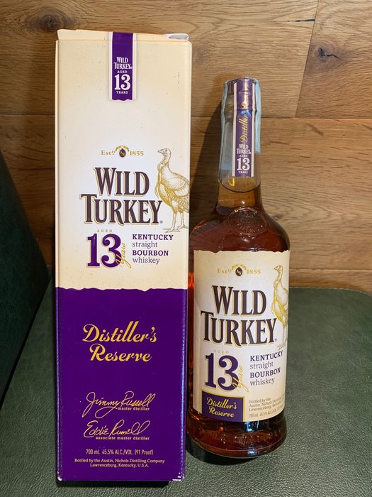 Wild Turkey 13 years old - Distiller's Reserve - 91 Proof  - b. 2017  - 700毫升