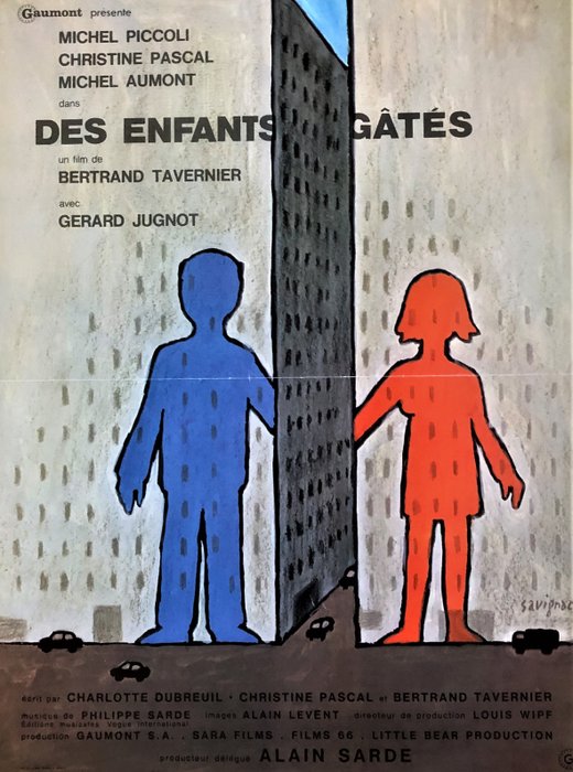 Raymond Savignac - Des Enfantes gatés - 1977 - Década de 1970