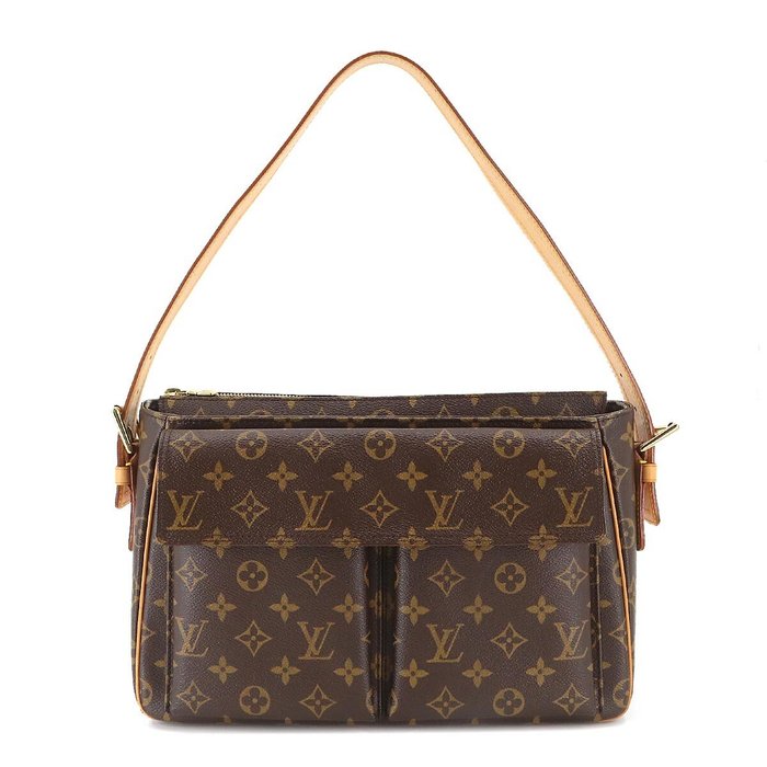 Sold at Auction: Louis Vuitton, Louis Vuitton Branded Pochette Cite Style  Monogram Canvas Shoulder Bag