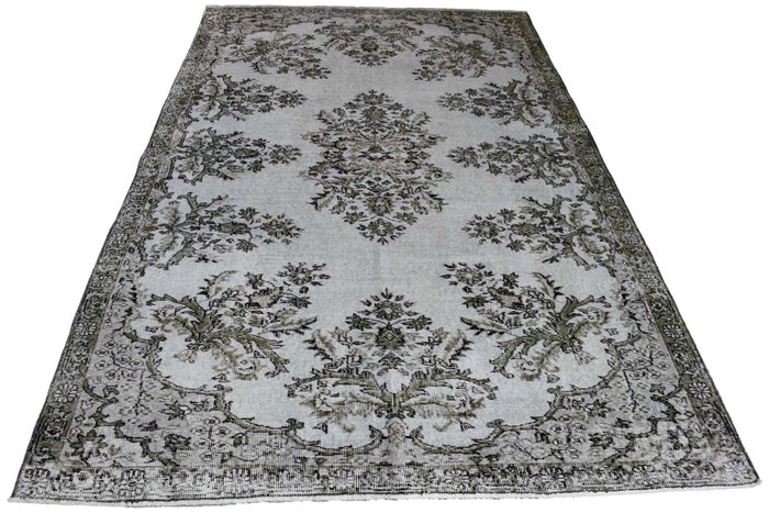 灰色復古-乾淨如新 - 小地毯 - 264 cm - 167 cm