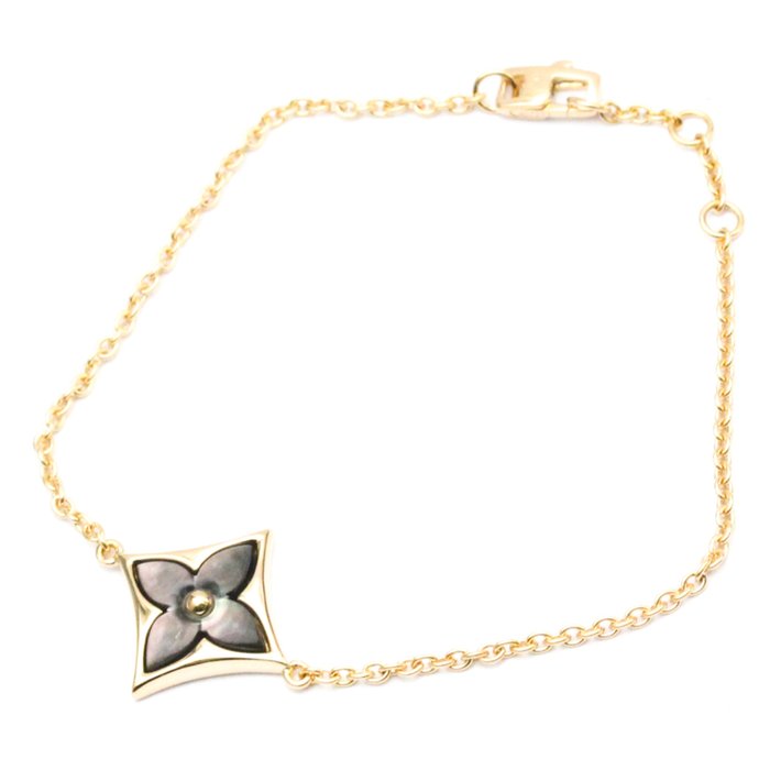 color blossom bb star bracelet pink gold