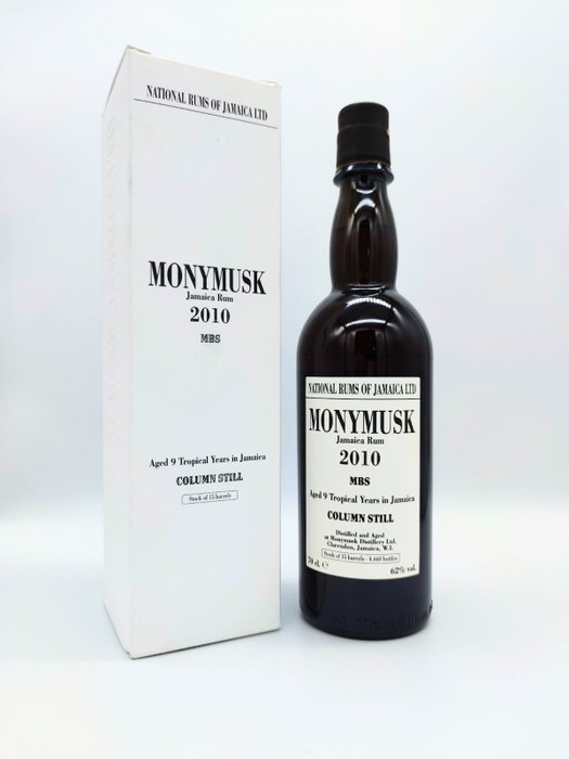 Monymusk 2010 9 years old - MBS - National Rums of Jamaica - b. 2019 - 700ml