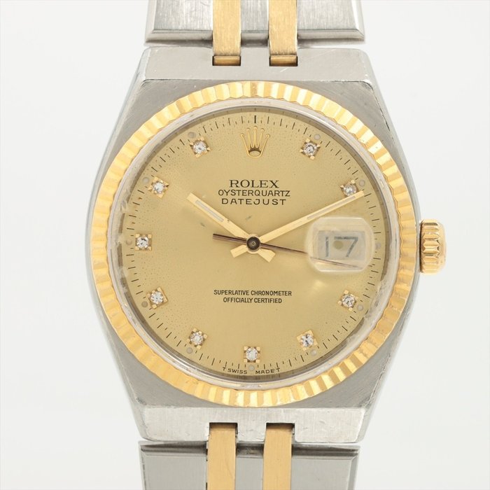 Rolex - Oyster Quartz Datejust - 17013G - Hombre - 1980-1989