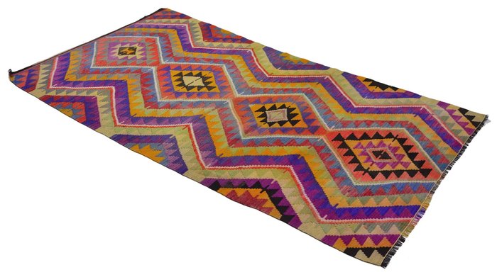 Usak - 凯利姆平织地毯 - 280 cm - 189 cm