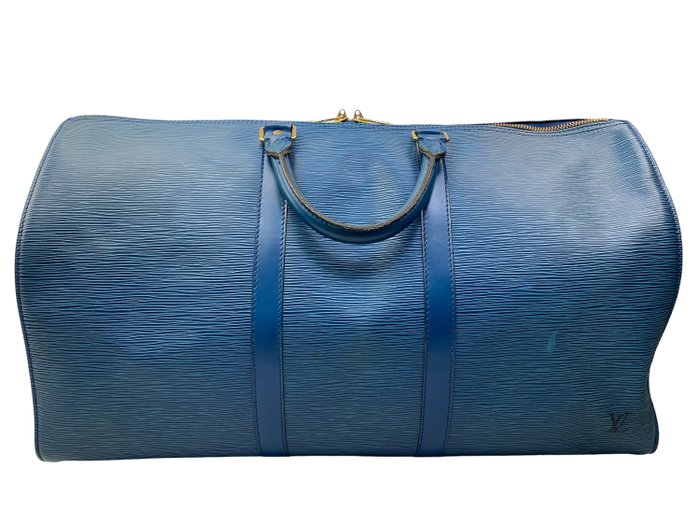 Louis Vuitton - blue epi Keepall 50 Borsa da viaggio - Catawiki