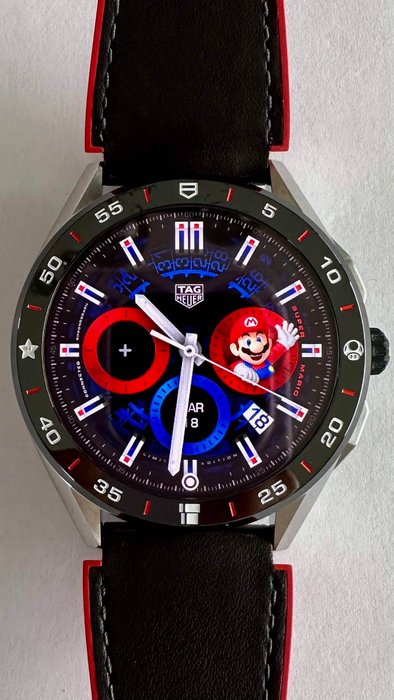 TAG Heuer - Tag Heuer x Super Mario Limited Edition Connected Watch - Ingen mindstepris - SBG8A13.EB0238 - Unisex - 2011-nu