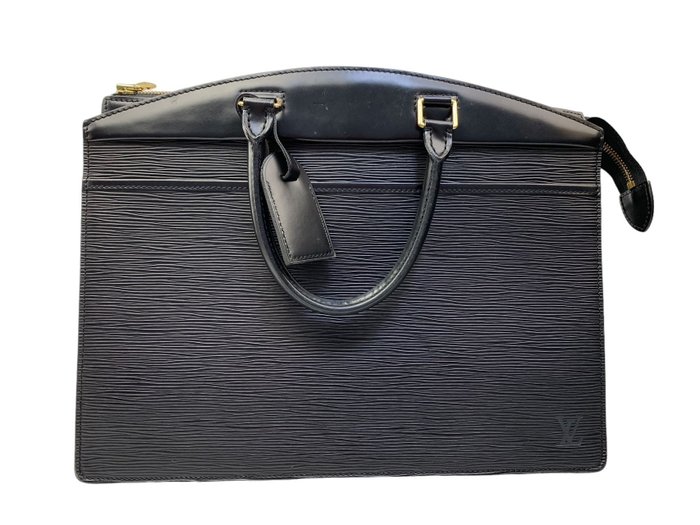 Louis Vuitton Vintage Louis Vuitton Riviera Black Epi Leather Handbag