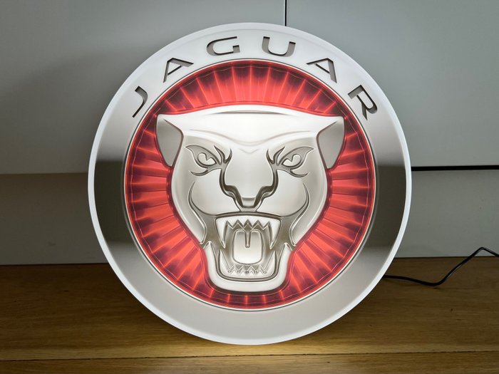 Jaguar - Lighted sign (1) - Plastic