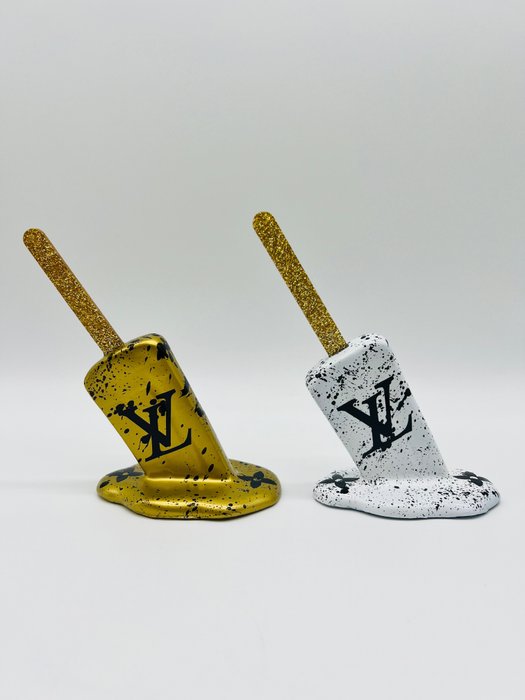 ORIMA Pop Art - Duos ICE CREAM resine vs « Louis Vuitton » - Catawiki