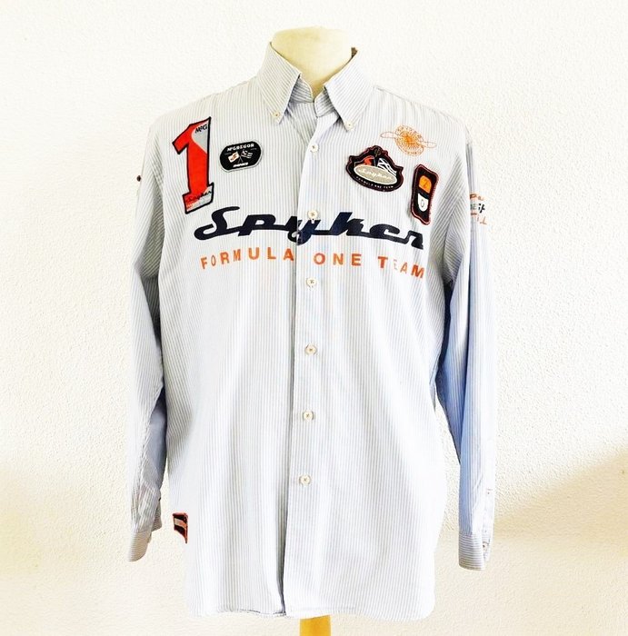 Beklædning - McGregor overhemd voor het Spyker Formula One team.