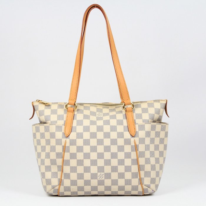 Sold at Auction: AUTHENTIC LOUIS VUITTON TOTALLY PM DAMIER AZUR