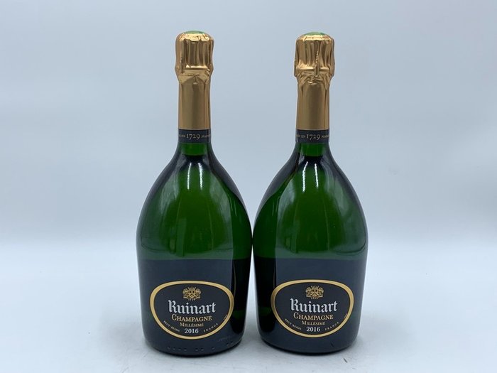 2016 Ruinart - Champagne Brut - 2 Garrafas (0,75 L)