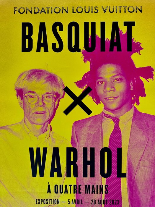 Warhol and Basquiat exhibition at the Fondation Louis Vuitton