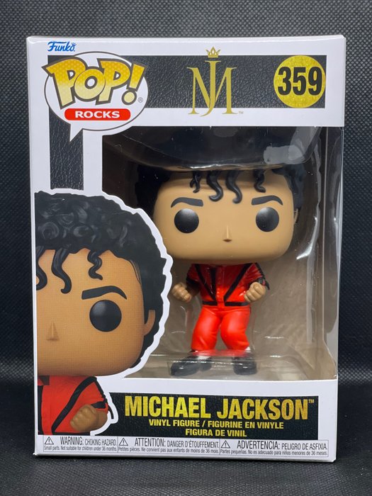 Funko Pop! Rocks: Michael Jackson (Thriller), funko pop michael