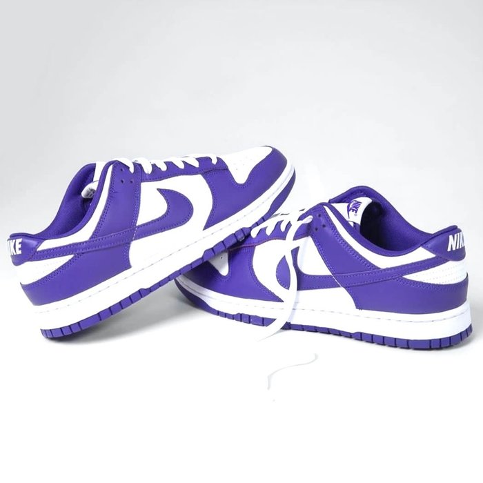 Nike - Dunk Low court purple Sneakers - Size: Shoes / EU - Catawiki