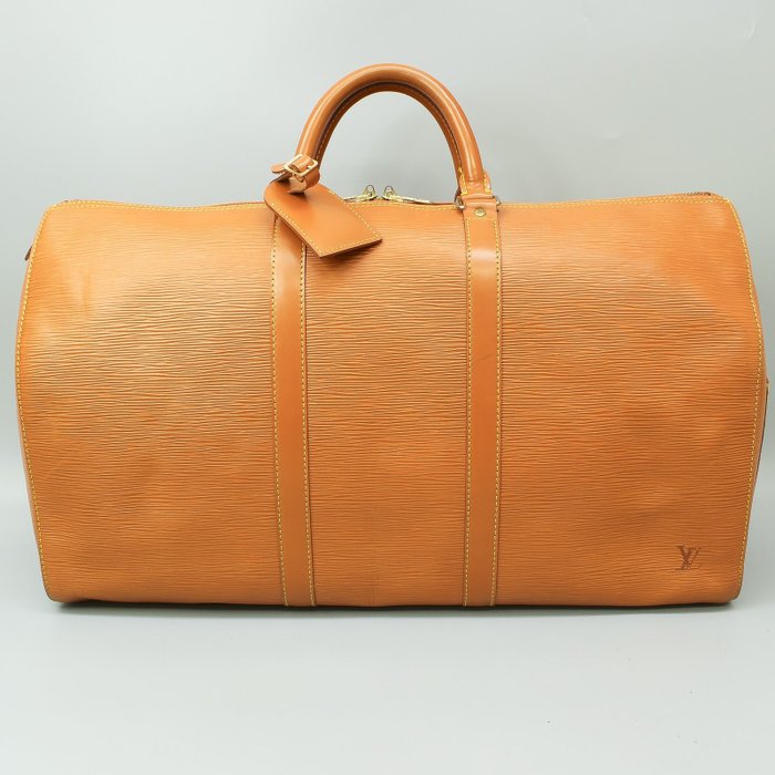 Epi Leather Keepall 50 Travel Bag