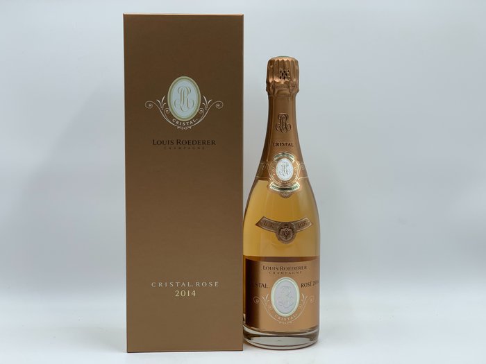 2014 Louis Roederer, Cristal - Champagne Rosé - 1 Garrafa (0,75 L)