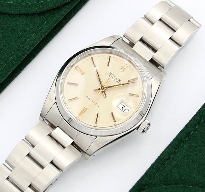 Rolex - Precision Date - Cream Dial - 6694 - Unisexe - 1970-1979