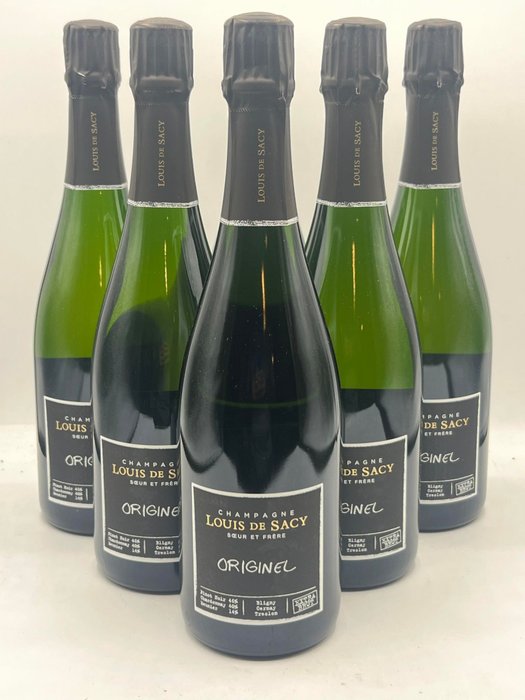 Louis de Sacy, Brut "Originel" - Champagne Extra Brut - 6 Flessen (0.75 liter)