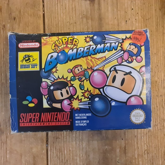 Super Bomberman Super Nintendo Snes, Completo