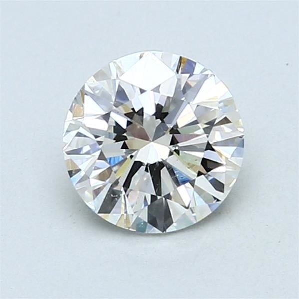 1 pcs Diamant - 1.01 ct - Rund - G - SI1