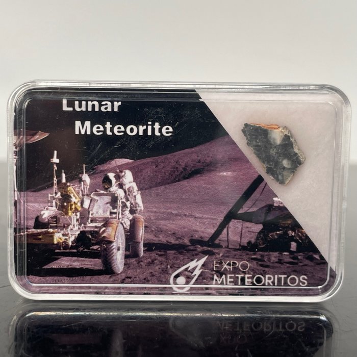 MÅNE Meteorit NWA 13739 Lunar, RESERVER IKKE!!!! - 0.4 g