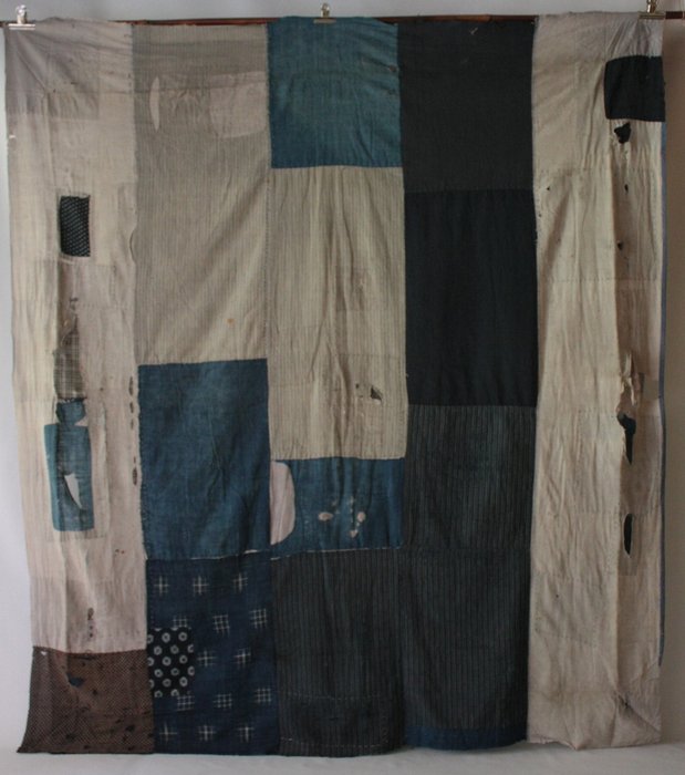 Textile, Boro 襤褸 - Cotton - Boro Japanese rag - Japan - - Catawiki
