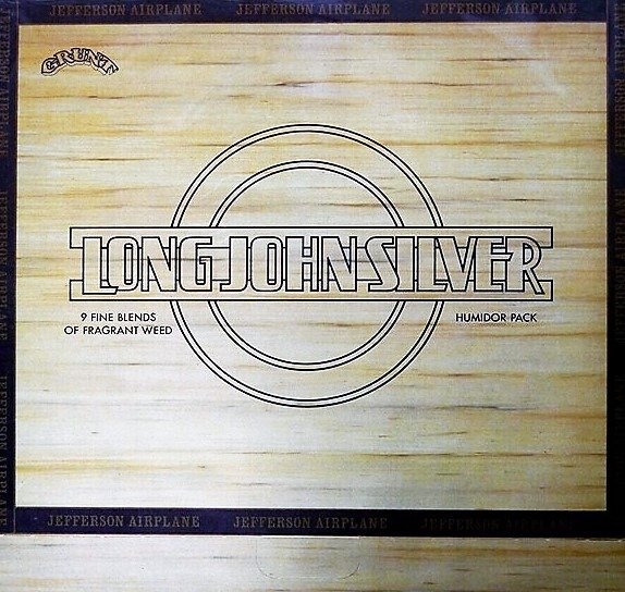 Jefferson Airplane - Long John Silver / One Of Few Promotional "Not For Sale " 1st Press Releases - LP - 1st Pressing, Promo pressing, Wydanie japońskie, Tylko promocja w Japonii - 1972