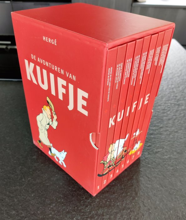 Kuifje Complete Reeks - Box Casterman - 8 Album - Wznowione Wydanie - 2015
