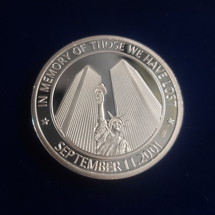 USA, World Trade Center (Angriff auf die Twin Towers) - Medaille - 2011 