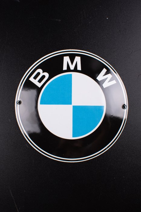 Sign - BMW logo mod. 1963-1997; enamel - Sinclair - Catawiki
