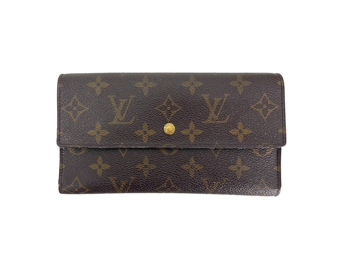Sold at Auction: Louis Vuitton, Louis Vuitton Monogram French Purse Wallet