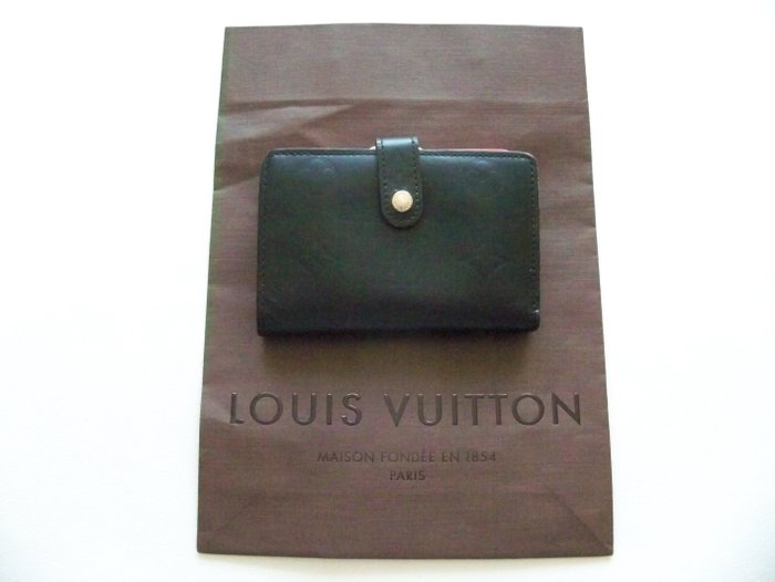Louis Vuitton Louis Vuitton Maison Fondee en 1854 Black Leather