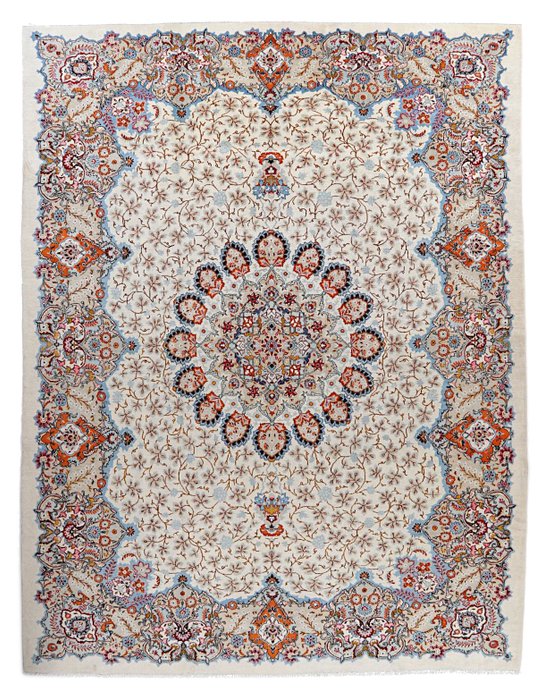 Kashan Palast Teppich Unikat - Teppich - 440 cm - 335 cm