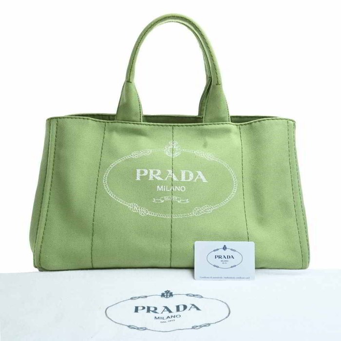 Prada Green Handbags