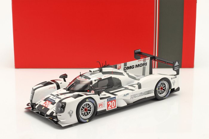 IXO 1:18 - 1 - Kilpa-auton pienoismalli - Porsche 919 Hybrid #20 24h Le Mans 2014 - Rajoitettu erä
