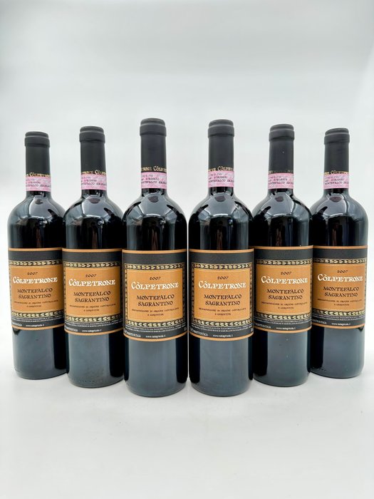 2007 Colpetrone, Sagrantino di Montefalco - Ombrie DOCG - 6 Bouteilles (0,75 L)