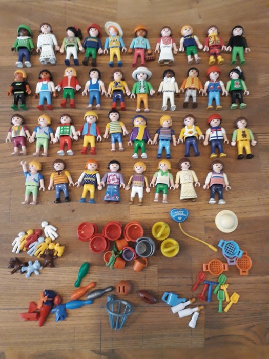 Playmobil vintage - personnage - lot de 6