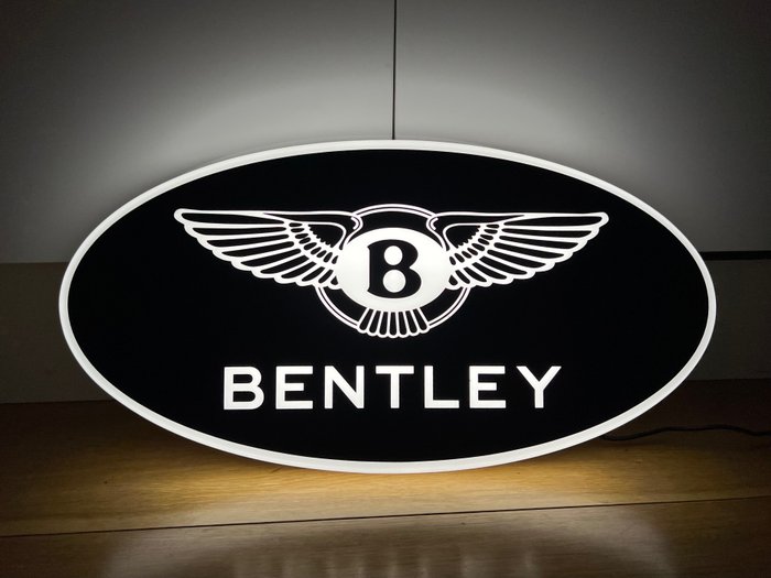 Bentley - Beleuchtetes Schild - Plastik