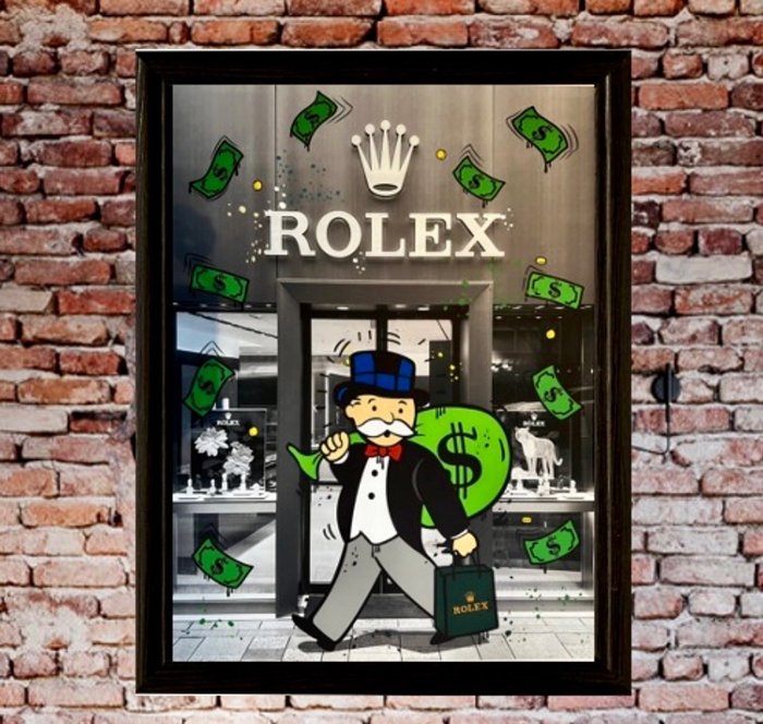 Rolex - Art Work - - mega big size - 80x 120 CM