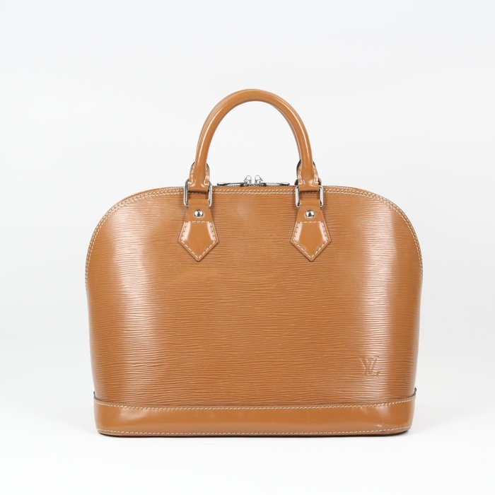 Louis Vuitton Vintage Alma Handbag Epi Leather Pm Auction