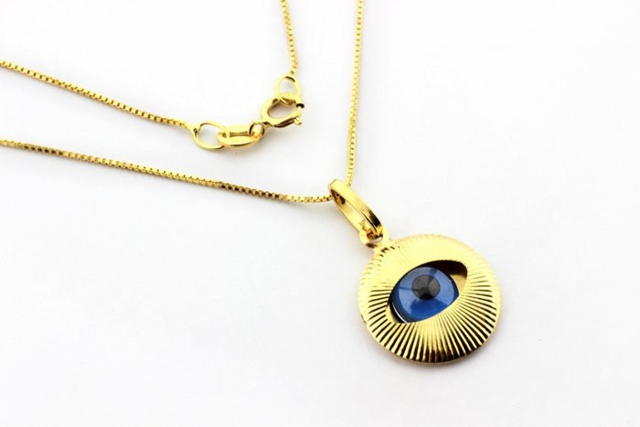 No Reserve Price - Necklace with pendant - 18 kt. Yellow gold