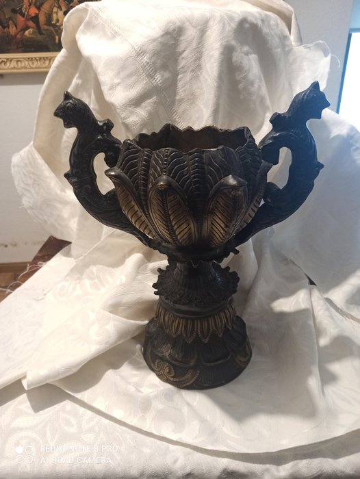 花瓶 - 青銅色 - 19世紀末/20世紀