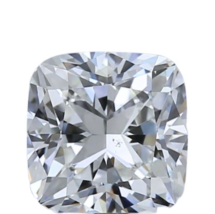 1 pcs 钻石 - 1.01 ct - 枕形 - H - VS2 轻微内含二级
