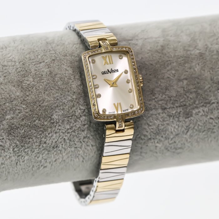 Geovani - Diamond Swiss Watch - GOL571-SG-D-1 - Ingen reservasjonspris - Dame - 2011-nå