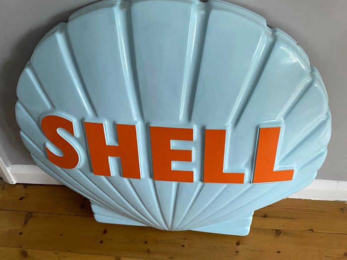 Shell - Panneau (1) - Plastique / Acrylique - Catawiki