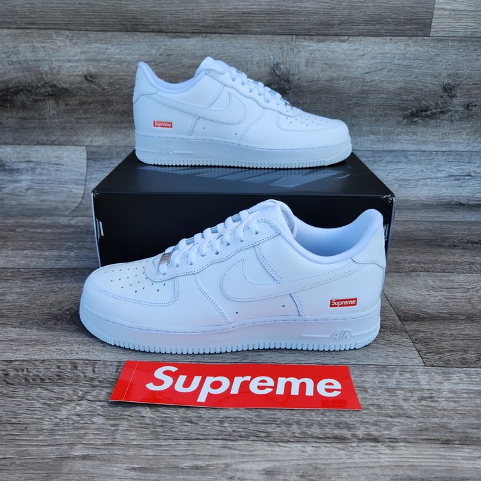 supreme shoes white sneakers